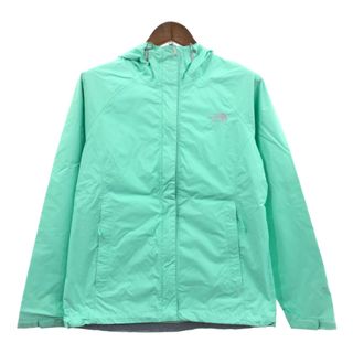 ザノースフェイス(THE NORTH FACE)のTHE NORTH FACE ノースフェイス HYVENT 2.5L ジャケット アウトドア パッカブル エメラルドグリーン (レディース L) 中古 古着 Q1378(その他)