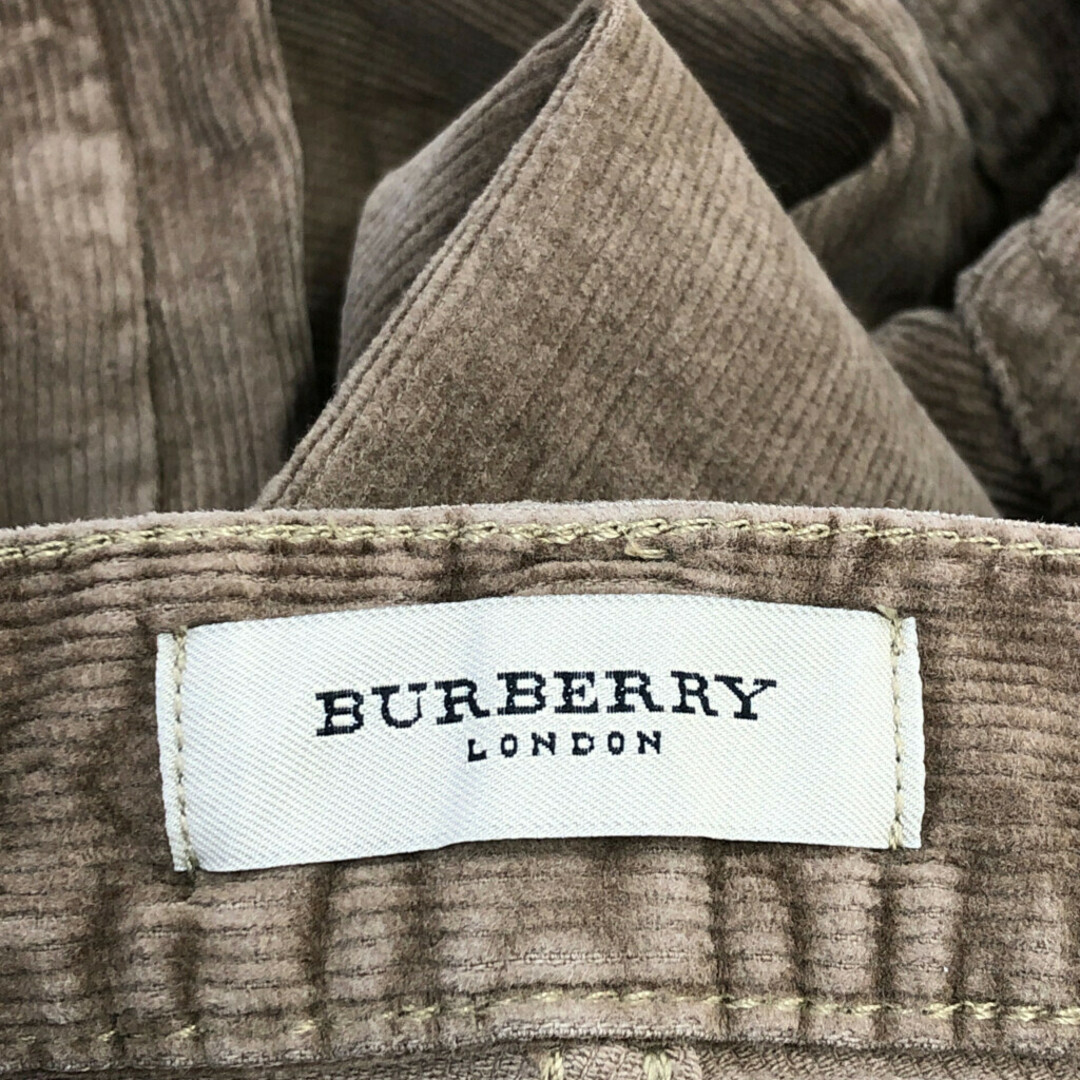 BURBERRY(バーバリー)のBURBERRY バーバリー コーデュロイ パンツ ブラウン (メンズ 32－38) 中古 古着 Q1418 メンズのパンツ(その他)の商品写真