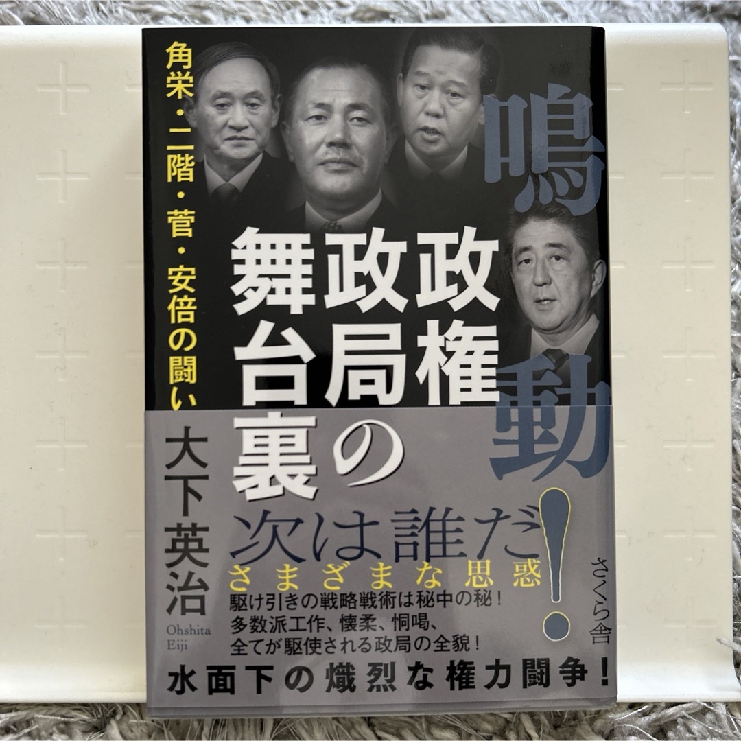 鳴動！政権政局の舞台裏 エンタメ/ホビーの本(文学/小説)の商品写真