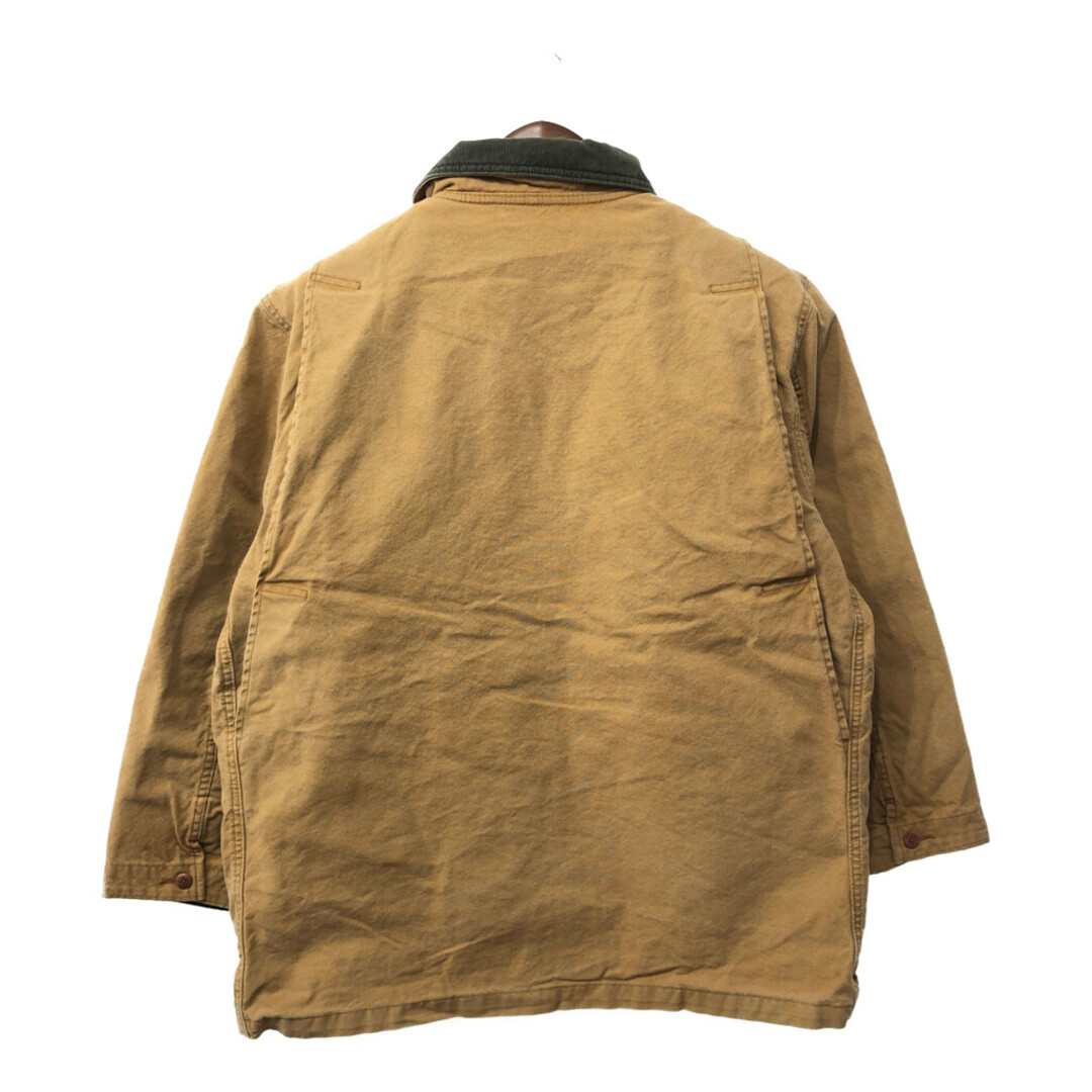 L.L.Bean(エルエルビーン)の80年代 L.L.Bean エルエルビーン ハンティング ジャケット ベージュ (メンズ L) 中古 古着 Q1451 メンズのジャケット/アウター(その他)の商品写真