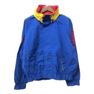 トミーヒルフィガー(TOMMY HILFIGER)の【B品】 TOMMY HILFIGER トミーヒルフィガー ナイロン ジャケット ブルー (メンズ XL) 中古 古着 Q1452(その他)