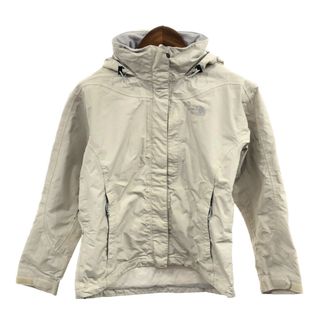 ザノースフェイス(THE NORTH FACE)のTHE NORTH FACE ノースフェイス HYVENT マウンテンパーカー ジャケット アウトドア ダブルジップ ベージュ (レディース M) Q1566(その他)