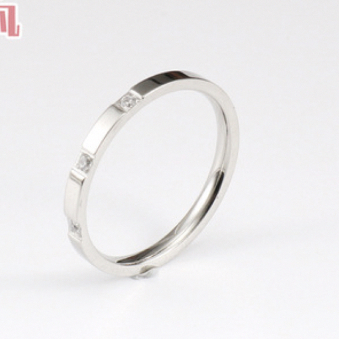 指輪 リング シルバー ゴールド ピンキーリング カルティエ レディースのアクセサリー(リング(指輪))の商品写真