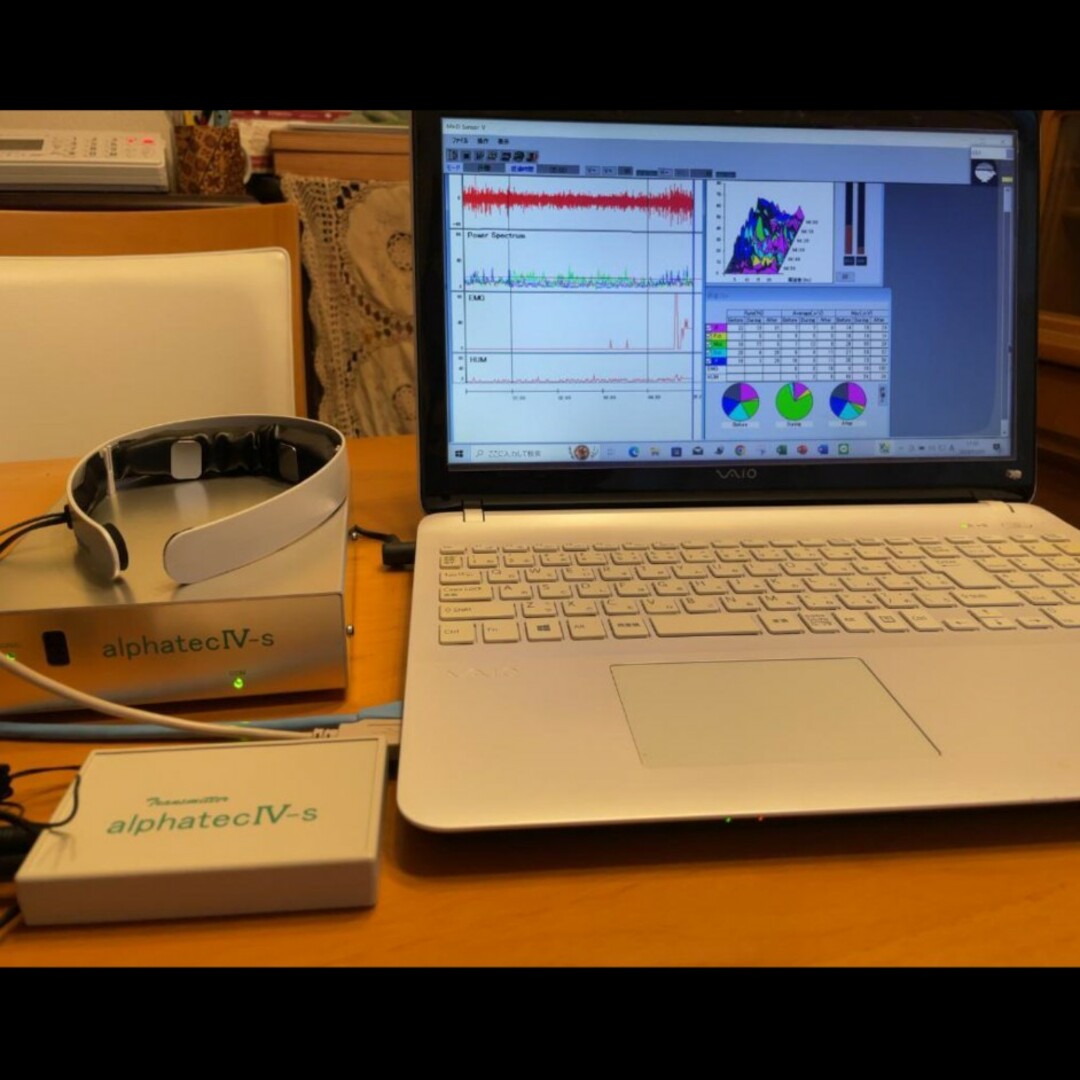 ✨オフライン測定可！PCに繋げるだけ✨脳波測定器 アルファテック4s コスメ/美容のリラクゼーション(その他)の商品写真