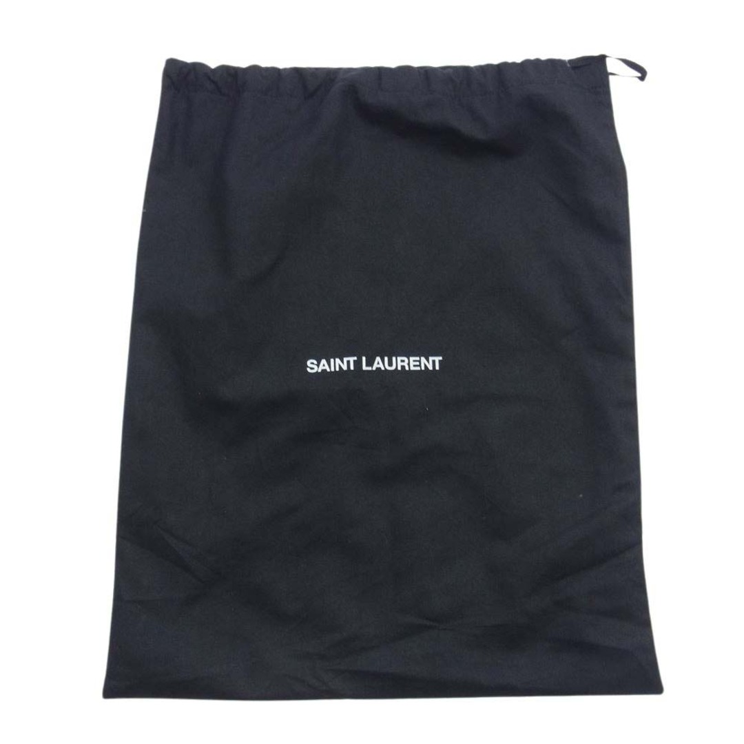 Saint Laurent(サンローラン)のSAINT LAURENT サンローラン ブーツ 1496880 ワイアット ハーネス レザー ブーツ ブラック系 43【中古】 メンズの靴/シューズ(ブーツ)の商品写真