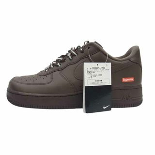 シュプリーム(Supreme)のSupreme シュプリーム スニーカー 23AW CU9225-200 NIKE AIR FORCE 1 LOW SP ナイキ エアフォース1 ローカットスニーカー ブラウン ブラウン系【新古品】【未使用】【中古】(スニーカー)