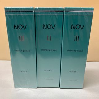 ノブ(NOV)のNOEVIR ノブ III クレンジングクリーム 120g  3本(クレンジング/メイク落とし)