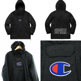 Supreme - 18SS シュプリーム ナイロン プルオーバーパーカー sizeM