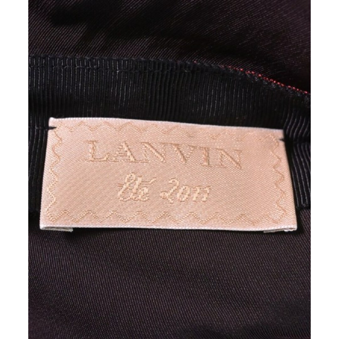 LANVIN(ランバン)のLANVIN ランバン ワンピース 38(S位) 赤 【古着】【中古】 レディースのワンピース(ひざ丈ワンピース)の商品写真