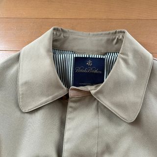 ブルックスブラザース(Brooks Brothers)のブルックスブラザーズ　定番　ステンカラーコート　ベージュ　M(ステンカラーコート)