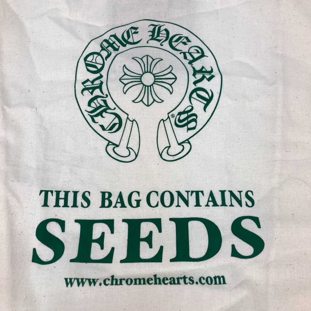 Chrome Hearts(クロムハーツ)のクロムハーツ CHROME HEARTS SEEDS ノベルティ エコバッグ カバン ハンドバッグ コットン ベージュ 未使用 レディースのバッグ(ハンドバッグ)の商品写真