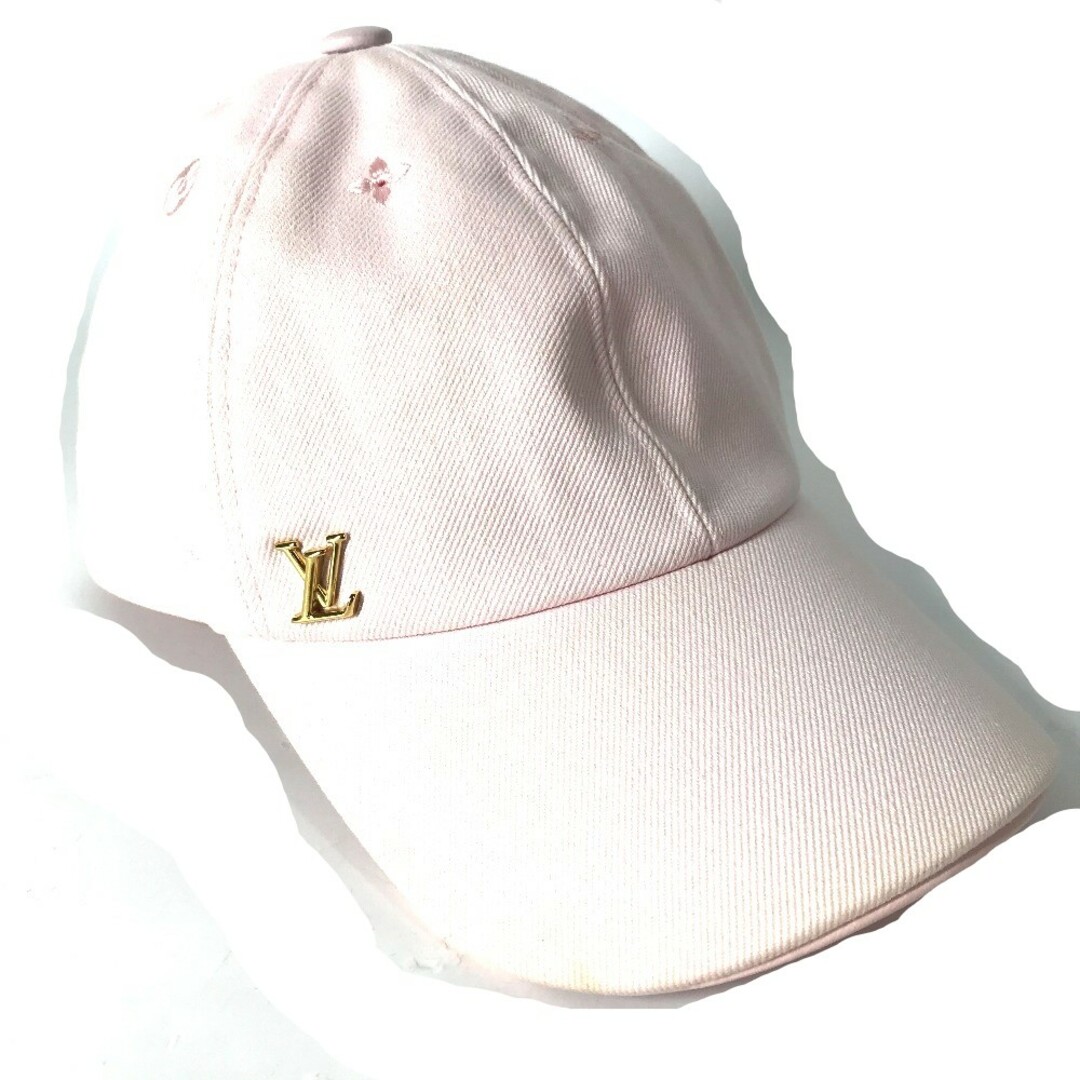 LOUIS VUITTON(ルイヴィトン)のルイヴィトン LOUIS VUITTON キャップ・LV アイコニック M7061L 帽子 キャップ帽 ベースボール キャップ コットン ローズクレール ピンク レディースの帽子(キャップ)の商品写真