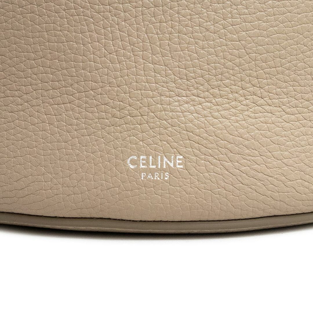 celine(セリーヌ)のセリーヌ ビッグバッグ バケット ハンドバッグ カーフスキン レザー ベージュ シルバー金具 ポーチ付き 183353 CELINE（新品・未使用品） レディースのバッグ(ハンドバッグ)の商品写真