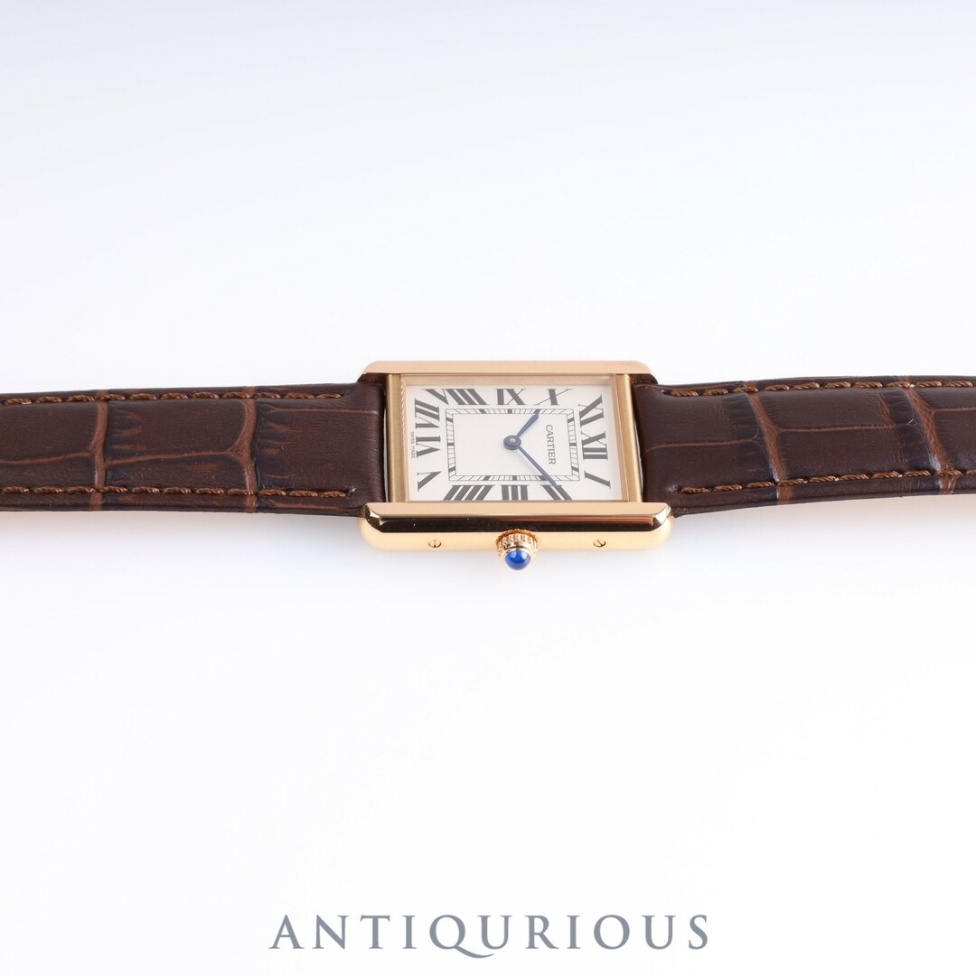 Cartier(カルティエ)のCARTIER カルティエ タンクソロ LM QZ W5200025 / 3167 シルバー文字盤 PG/SS メンズの時計(腕時計(アナログ))の商品写真