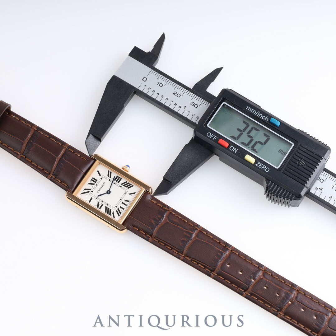 Cartier(カルティエ)のCARTIER カルティエ タンクソロ LM QZ W5200025 / 3167 シルバー文字盤 PG/SS メンズの時計(腕時計(アナログ))の商品写真