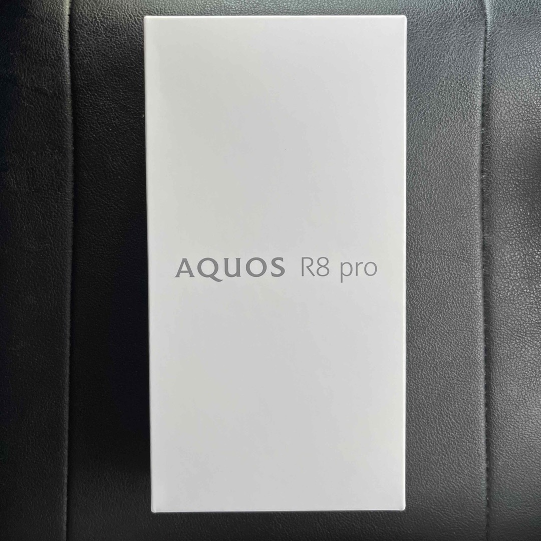 AQUOS(アクオス)の【新品未開封】AQUOS R8 pro7 ブラック スマホ/家電/カメラのスマートフォン/携帯電話(スマートフォン本体)の商品写真