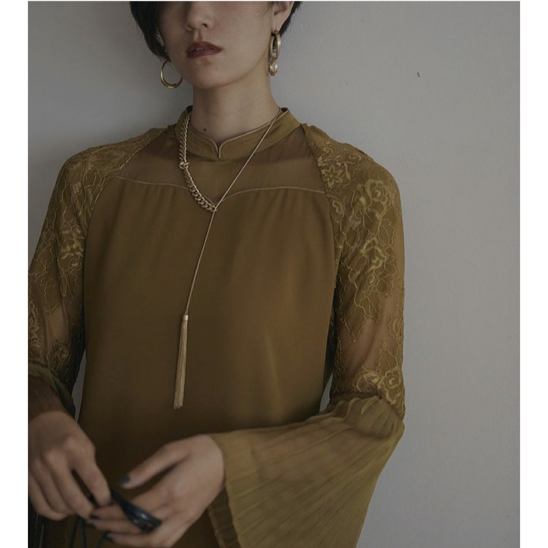 Ameri VINTAGE(アメリヴィンテージ)のPIAO LIANG LACE DRESS レディースのフォーマル/ドレス(ロングドレス)の商品写真