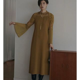 アメリヴィンテージ(Ameri VINTAGE)のPIAO LIANG LACE DRESS(ロングドレス)