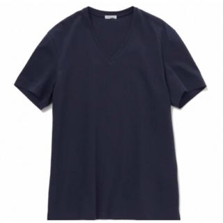 ❸【限定ネイビー】 クロスクローゼット Suvin Platinum Ｖネック(Tシャツ/カットソー(半袖/袖なし))