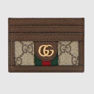 美品　グッチ　GUCCI　GGスプリーム　カードケース　オフィディア　パスケース