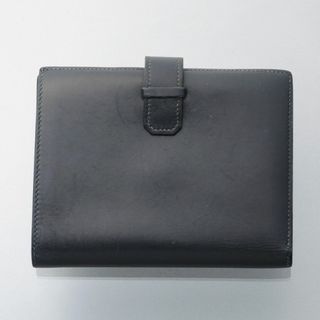 エルメス(Hermes)のK3737M エルメス ジュラ ダークグリーン 二つ折り 財布 FRANCE製(折り財布)