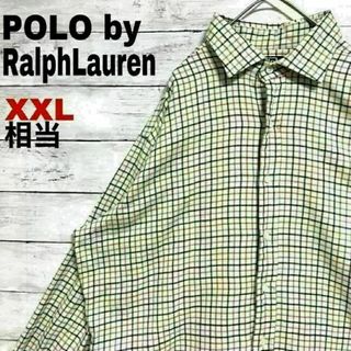 ポロラルフローレン(POLO RALPH LAUREN)のv24 90sポロラルフローレン REGENT CLASSIC FIT長袖シャツ(シャツ)