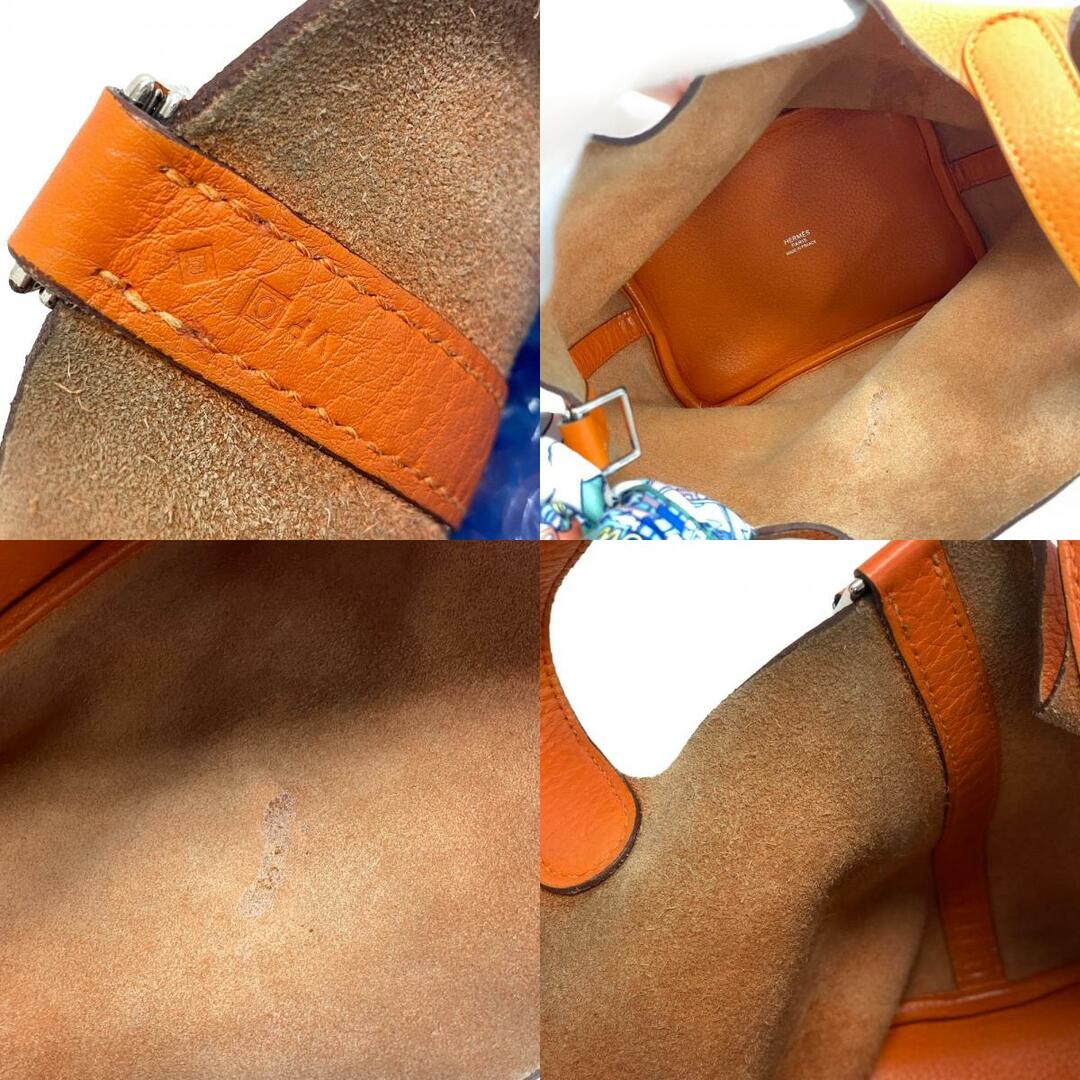 Hermes(エルメス)のエルメス HERMES ハンドバッグ
 ピコタンロックPM 2011年 ツイリー WOW オレンジ レディースのバッグ(ハンドバッグ)の商品写真