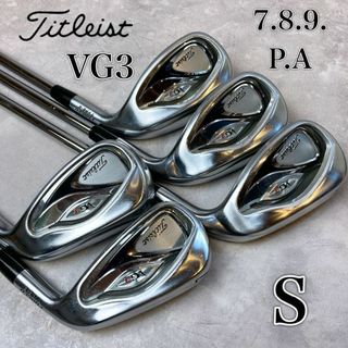 タイトリスト(Titleist)のタイトリストVG3 2014年 TYPE-E アイアン５本　フレックスS 男性(クラブ)