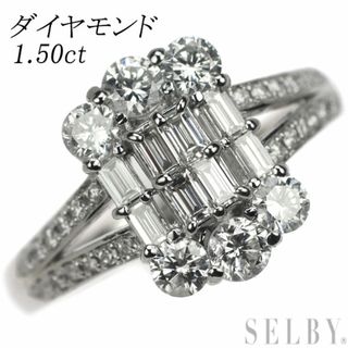 Pt900 ダイヤモンド リング 1.50ct(リング(指輪))