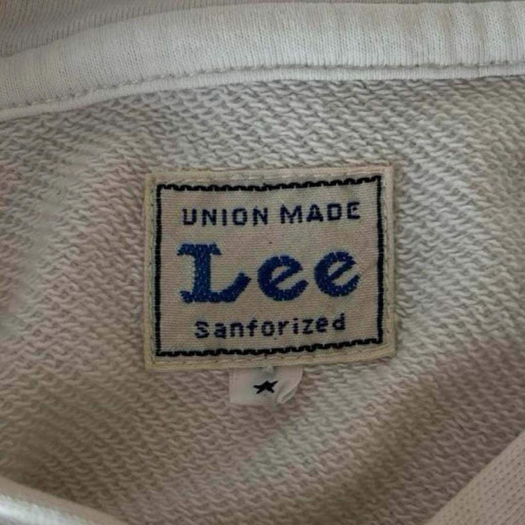 Lee(リー)のLee リー　Union Made ホワイト パーカー　プルオーバー　Free メンズのトップス(パーカー)の商品写真