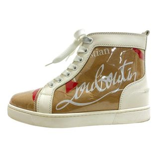 Christian Louboutin - クリスチャンルブタン Christian Louboutin スニーカー
 ルビクラフト ルイスフラット 18AW 34 ハイカットスニーカー ブラウン