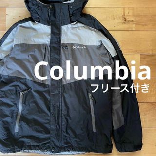 コロンビア(Columbia)の★ColumbiaコロンビアフリースライナーマウンテンパーカージャケットMサイズ(マウンテンパーカー)