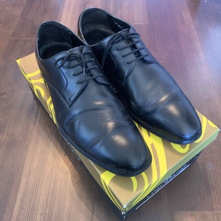 革　靴ビジネス　シューズ　レース　アップ　LASS &FRISS 　29cm 黒(ドレス/ビジネス)