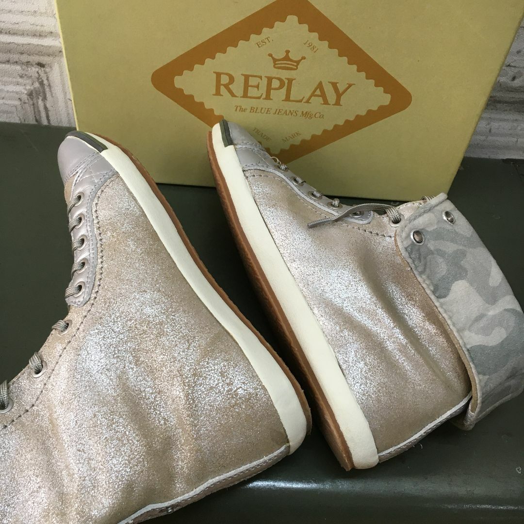Replay(リプレイ)のREPLAY　リプレイ　スニーカー　USED レディースの靴/シューズ(スニーカー)の商品写真