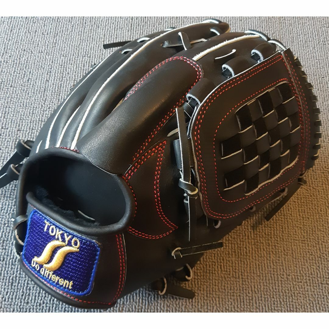SPEED STAR 野球投手用グローブ　右投げ　SS-1U　ブラック  スポーツ/アウトドアの野球(グローブ)の商品写真
