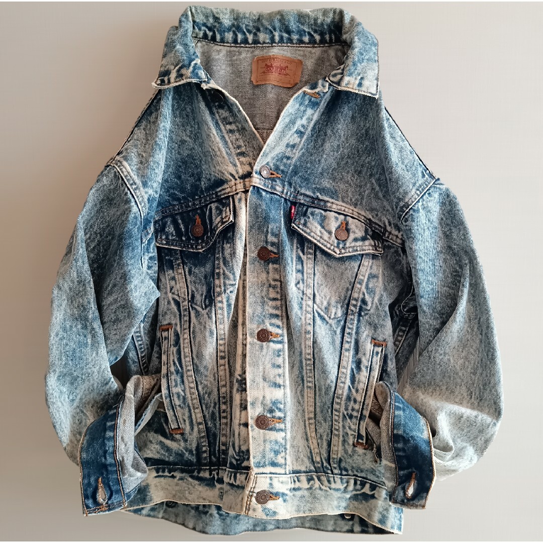 Levi's(リーバイス)の80s/Vintage/Levi's♡春秋大活躍！Ｇジャン　ケミカルウォッシュ メンズのジャケット/アウター(Gジャン/デニムジャケット)の商品写真