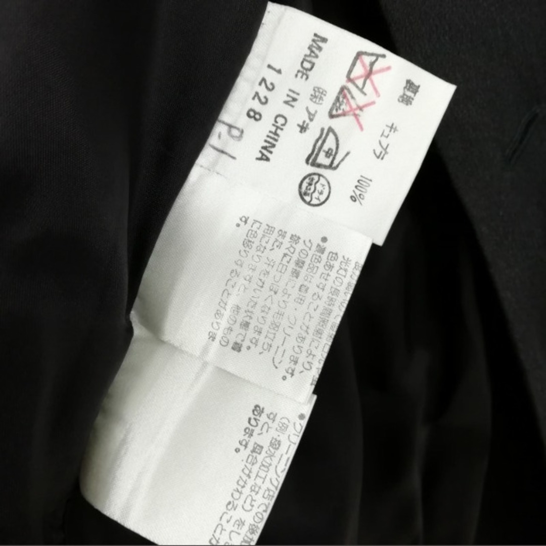 other(アザー)のAKI TOKYO ブラックフォーマル シルク ロング コート レディースのジャケット/アウター(ロングコート)の商品写真