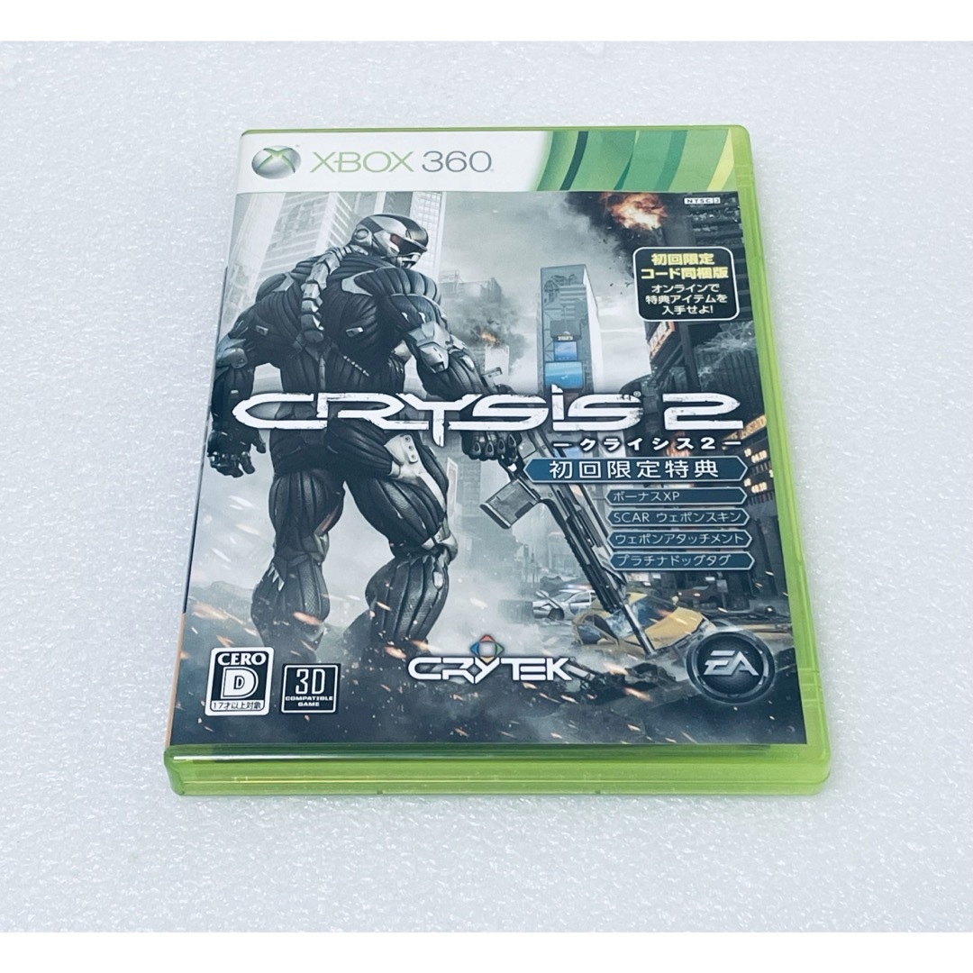 Xbox360(エックスボックス360)のCRYSIS 2 / クライシス２ [XB360] エンタメ/ホビーのゲームソフト/ゲーム機本体(家庭用ゲームソフト)の商品写真