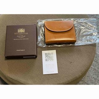 WHITEHOUSE COX - ホワイトハウスコックス　ミニ三つ折り財布　未使用品　newton bridle