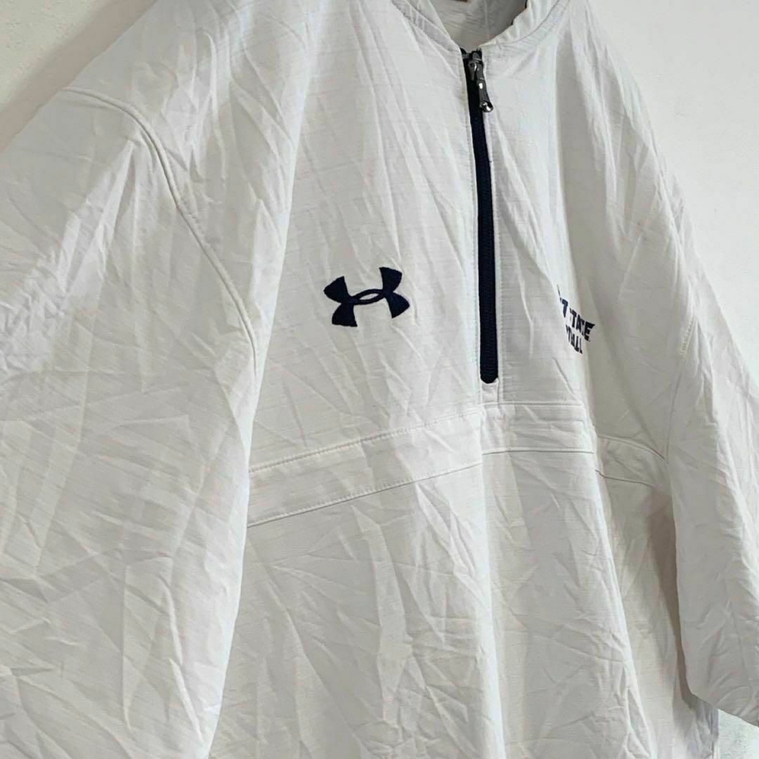 UNDER ARMOUR(アンダーアーマー)のUNDER ARMOUR 半袖 ウィンドブレーカー XLサイズ メンズのトップス(ジャージ)の商品写真