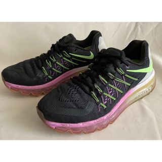 ナイキ(NIKE)のNIKE エアマックス2015 BLACK 25㎝(スニーカー)