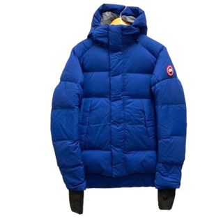 カナダグース(CANADA GOOSE)のカナダグース 5076M ダウンジャケット アームストロングフーディ M 青 (ダウンジャケット)