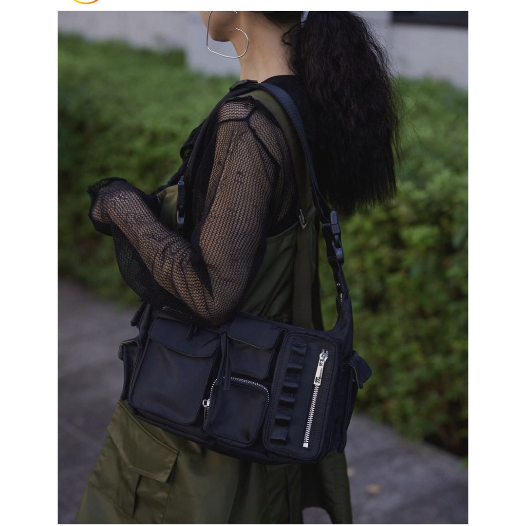Ameri VINTAGE - 2WAY SHOULDER MILITARY BAG ブラックの通販 by Ameri VINTAGE - 2WAY SHOULDER MILITARY BAG ブラックの通販 by
