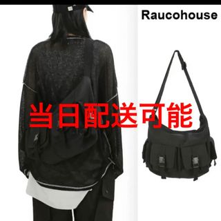 Raucohouse Four buckle pocket cross bag(メッセンジャーバッグ)