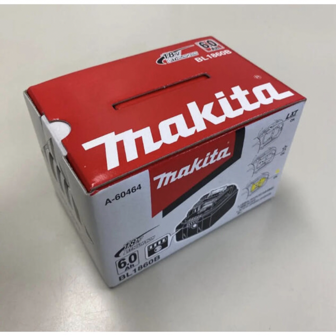 Makita(マキタ)の☆makita 3個セット新品未使用　純正　BL1860B  18V バッテリー 自動車/バイクのバイク(工具)の商品写真