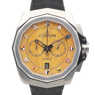 CORUM - コルム アドミラル 45 ウッド 腕時計 時計 ステンレススチール 116.101.20/F249 AW02 自動巻き メンズ 1年保証 CORUM  中古