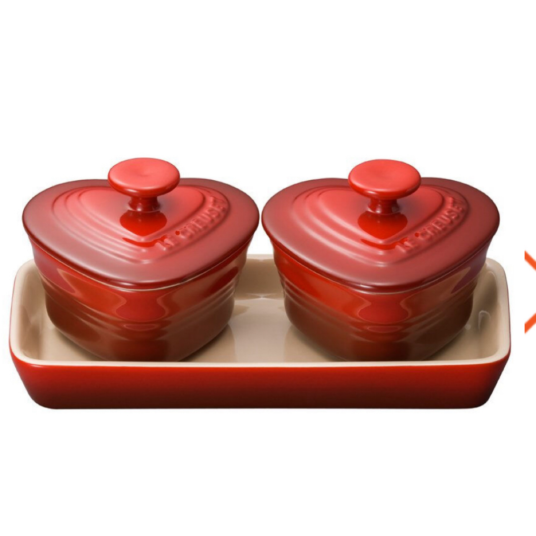 LE CREUSET(ルクルーゼ)のル・クルーゼランカムダムールココット インテリア/住まい/日用品のキッチン/食器(食器)の商品写真