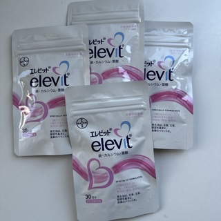 エレビット(elevit)のエレビット葉酸サプリ4袋セット(その他)