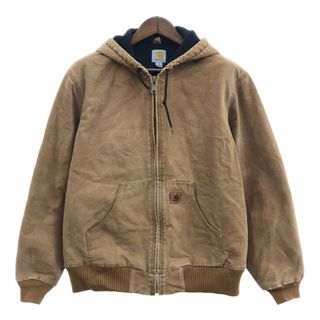 カーハート(carhartt)の2000年代～ Carhartt カーハート アクティブパーカー ジャケット ワーク ブラウン (メンズ Medium Regular) 中古 古着 P8830(その他)