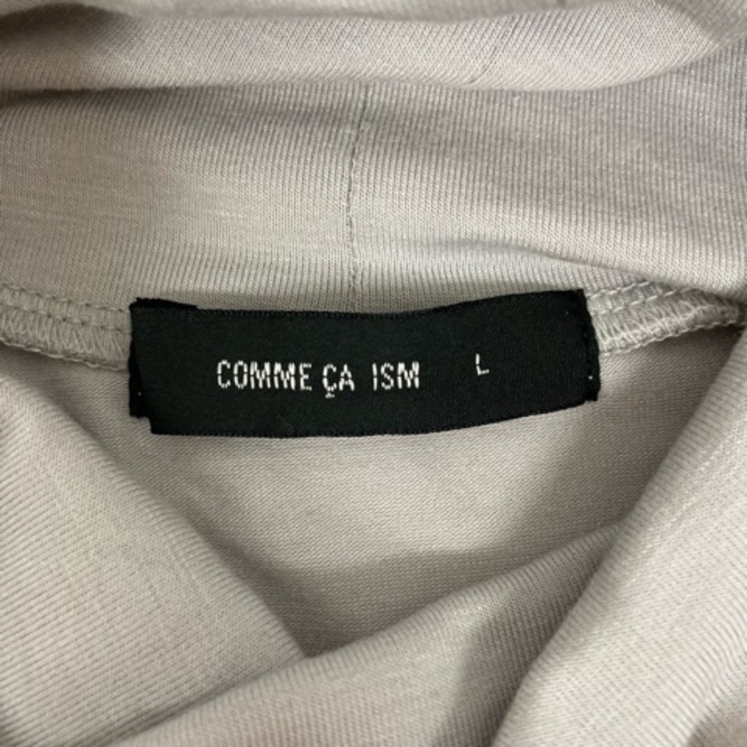 COMME CA ISM(コムサイズム)のコムサイズム COMME CA ISM カットソー 長袖 タートルネック グレー レディースのトップス(カットソー(長袖/七分))の商品写真